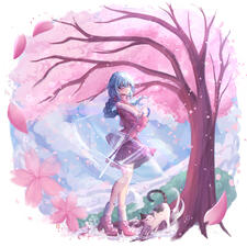 Gacha splash art for @Ritsuvr ♡